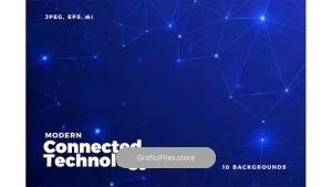 دانلود وکتور بک گراند تکنولوژی انتزاعی Abstract Technology Backgrounds