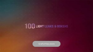 فوتیج افکت نور بوکه Light Leaks & Bokehs