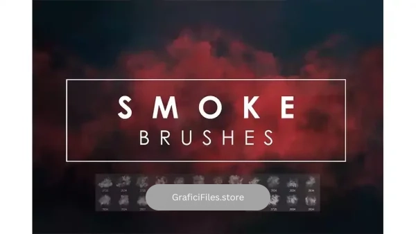 دانلود براش دود فتوشاپ Smoke Photoshop Brushes