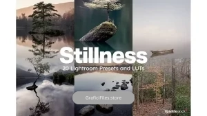 دانلود 20 پریست لایتروم Stillness Lightroom Presets and LUTs