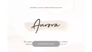 دانلود براش آبرنگ فتوشاپ Aurora Watercolor Brushes