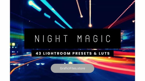 مجموعه پریست لایت روم و فتوشاپ – Night Lightroom Presets And LUTs