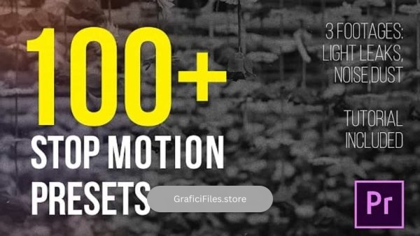 پریست استاپ موشن برای پریمیر – Stop Motion Presets