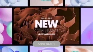 پروژه فاینال کات تایتل و بک گراند انتزاعی Abstract Backgrounds & Titles