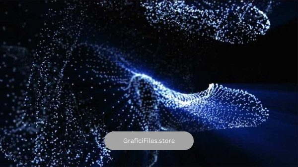 دانلود بک گراند موشن گرافیک انتزاعی Abstract Space Background