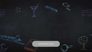 دانلود فوتیج طراحی دستی Animated Chalk Drawings