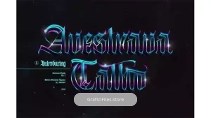 دانلود فونت انگلیسی تاتو Avestrava Tattoo