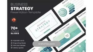 دانلود قالب پاورپوینت استراتژی کسب و کار Business Strategy PowerPoint Template