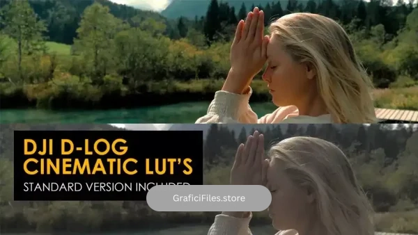 دانلود 23 پریست پریمیر اصلاح رنگ Cinematic DJI D-Log And Standard Luts