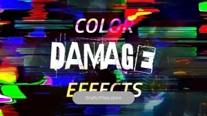 دانلود پریست پریمیر افکت خرابی رنگ Color Damage Effects Presets