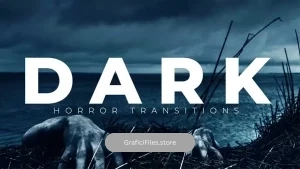 دانلود پریست افترافکت ترانزیشن ترسناک Dark Horror Transitions