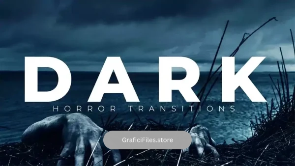 دانلود پریست افترافکت ترانزیشن ترسناک Dark Horror Transitions