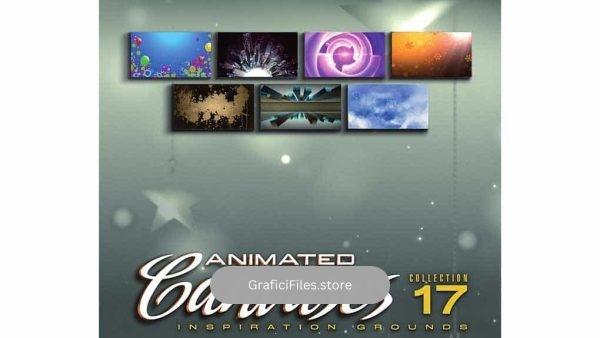 دانلود بک گراند متحرک Digital Juice Animated Canvases Collection 17