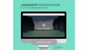 دانلود قالب پاورپوینت Elegante Powerpoint Presentation