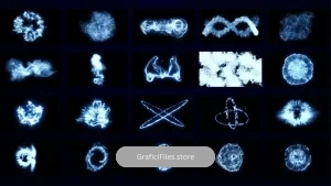دانلود فوتیج انفجار انرژی Energy Explosions Pack