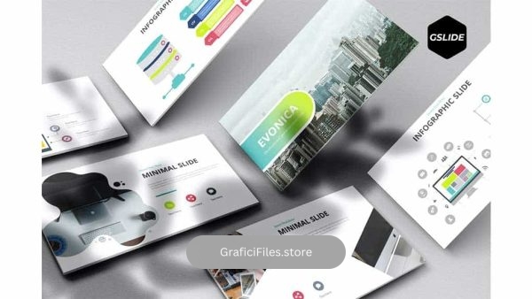 دانلود قالب گوگل اسلاید و پاورپوینت Evonica – Google Slide Template