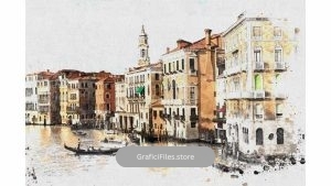 دانلود اکشن تبدیل عکس به نقاشی Fast Acrylic Sketch