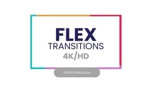 دانلود پریست افترافکت ترانزیشن Flex Transitions