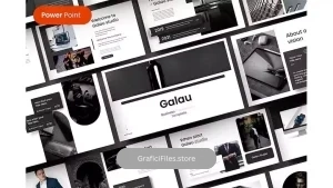 دانلود قالب پاورپوینت کسب و کار Galau – Business PowerPoint Template