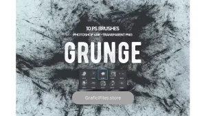 دانلود براش کثیف فتوشاپ Grunge Photoshop Brushes