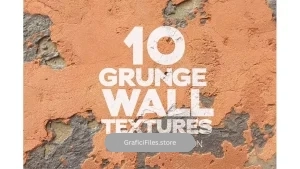 دانلود تکسچر دیوار گرانج Grunge Wall Textures x10