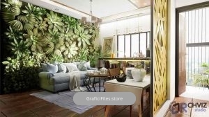 دانلود پروژه آماده نمای داخلی خانه برای آنریل انجین