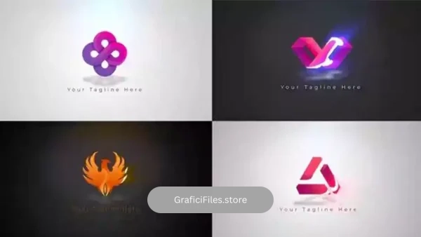 پروژه داوینچی ریزالو لوگو موشن Minimal Logo Reveal