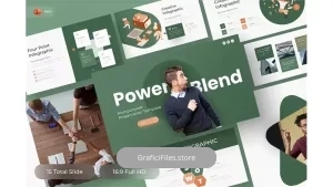 دانلود قالب پاورپوینت چند منظوره PowerBlend – Multipurpose PowerPoint Template