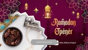 پروژه افترافکت وله رمضان Ramadan Opener 7