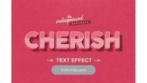 دانلود افکت متن رترو وینتیج Retro Vintage Text Effect N.29