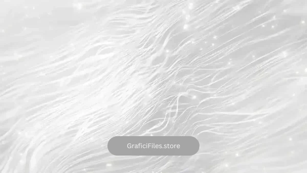 دانلود بک گراند موشن گرافیک فیبر نوری سفید Smooth White Fibers Loop