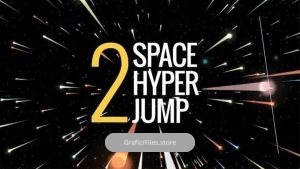 دانلود فوتیج موشن گرافیک Space Hyper Jump