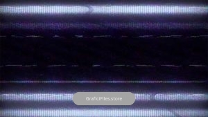 فوتیج نویز و پارازیت تلویزیون Television Noise Glitch Overlay
