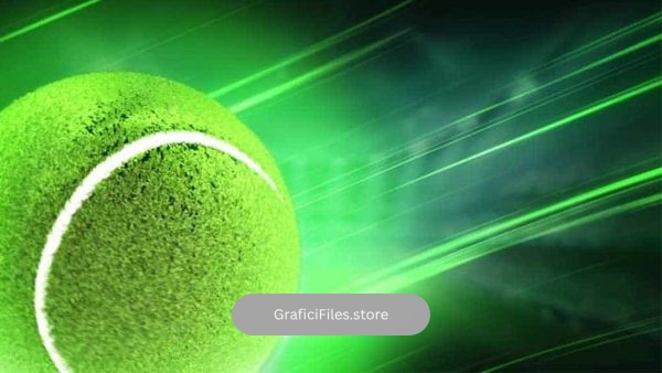 دانلود بک گراند موشن گرافیک توپ تنیس Tennis Background