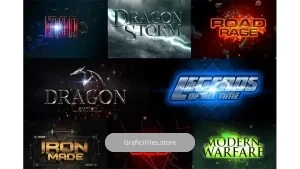 دانلود استایل متن بازی Title Kit – Game FX