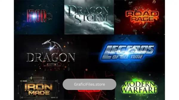 دانلود استایل متن بازی Title Kit – Game FX