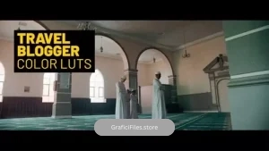 دانلود پریست رنگ سفر بلاگر Travel Blogger LUTs