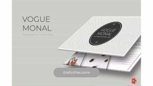 دانلود قالب پاورپوینت Vogue Monal – Powerpoint Template