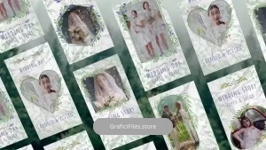 پروژه فاینال کات استوری اینستاگرام عروسی Wedding Stories