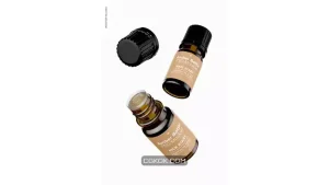 دانلود موکاپ قطره چکان amber bottle mockup