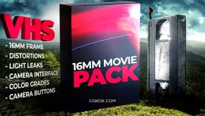 دانلود پریست افترافکت افکت فیلم 16 میلیمتری 16mm Movie Effects