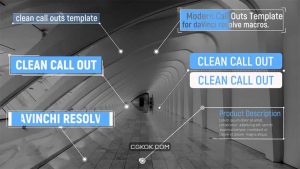 پروژه داوینچی ریزالو نوشته راهنما Clean Callouts