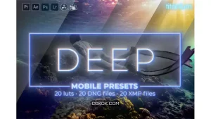 دانلود 20 پریست رنگ لایتروم و فتوشاپ Deep Color Lightroom Presets + LUTs