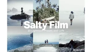 دانلود 20 پریست لایتروم اصلاح رنگ فیلم Salty Film Lightroom Presets and LUTs