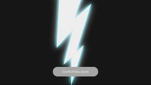 دانلود فوتیج انیمیت دو بعدی صاعقه 2D Lightning