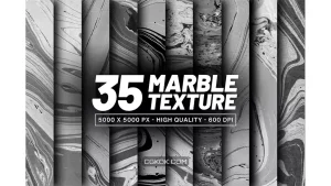 دانلود تکسچر مرمر جوهری Marble Ink Texture Overlay