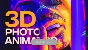 پروژه داوینچی ریزالو متحرک سازی سه بعدی عکس 3D Photo Animator