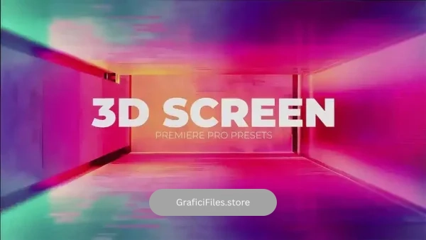 دانلود پریست پریمیر افکت صفحه نمایش سه بعدی 3D Screen