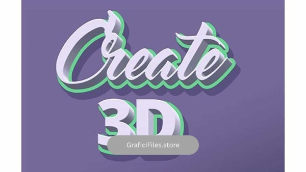 دانلود افکت متن 3D Text Effect
