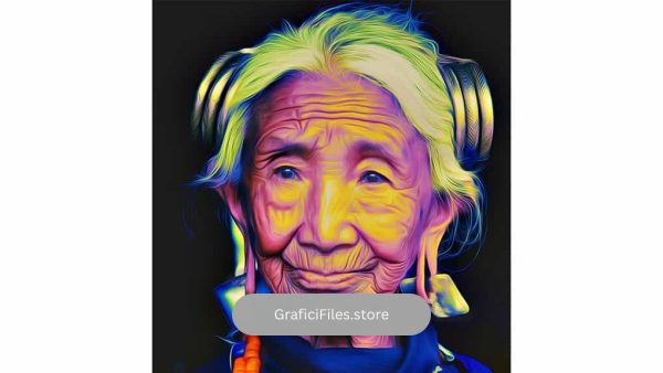 دانلود اکشن تبدیل عکس به نقاشی فتوشاپ – 4D Light Painting Effect